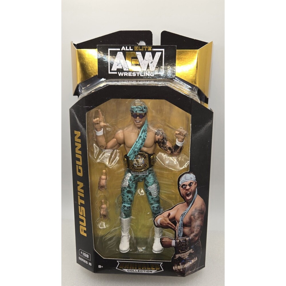AEW Unrivaled Series 16 Austin Gunn #158 Action Figure